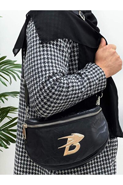 KRISTE BELL 26757 SİYAH B AKSESUARLI KADIN OMUZ VE BEL ÇANTASI