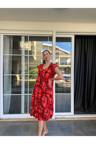 Lunaberry Rochie Bohemian Vintage Swimwear pentru femei Eid 38-46 MĂRIME UNICA Vârste de vară Patchwork din viscoză