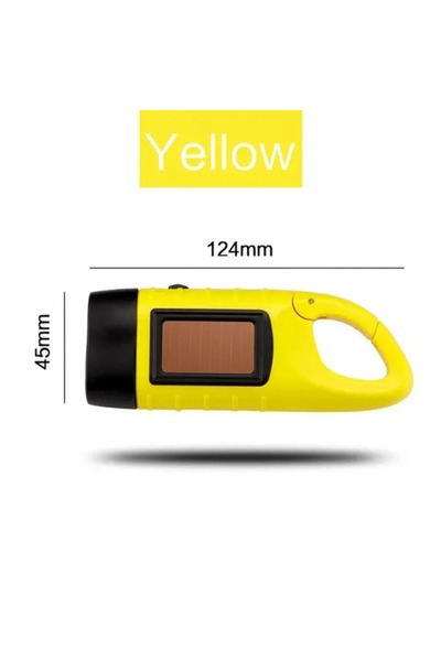 Choice size A Yellow USB Rechargeable LED Multifunctional Strong Light Pocket Keychain Flashlight Waterproo