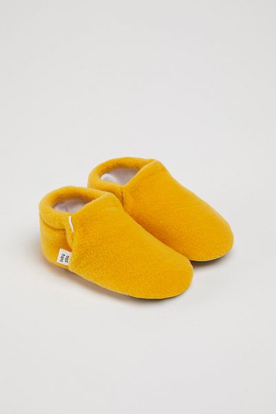 BabyZilla Non-Slip Sole Fleece Baby Booties Organic Cotton Lining, Home Boot Slippers and Nursery Shoes