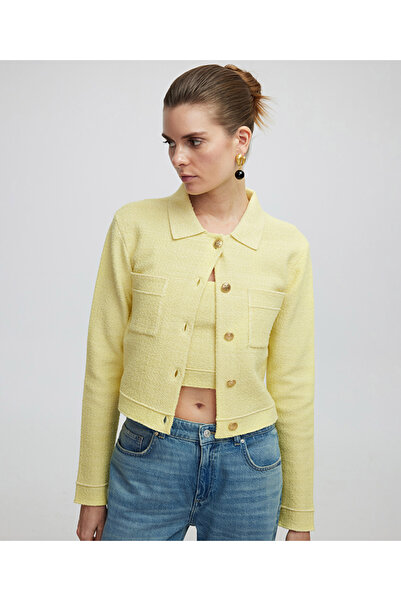 İpekyol Tricot Shirt Jacket.