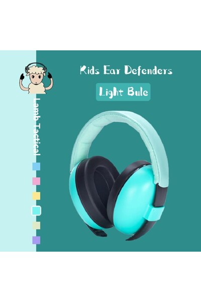 Choice سدادات أذن للأطفال من القطيفة من تيفاني بلو مضادة للضوضاء لحماية أذن ا...