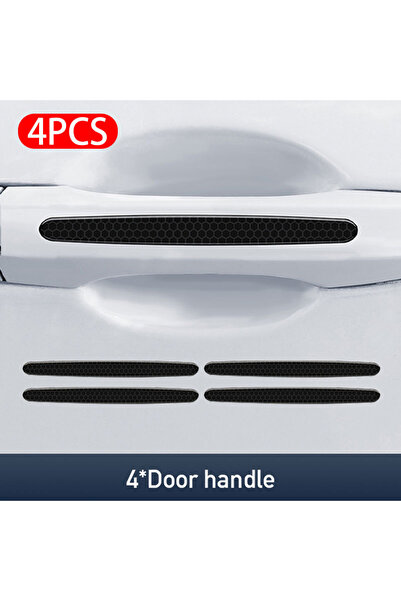 SEAMETAL Option A SEAMETAL Car Sticker Door Handle Protective Film with Refle...