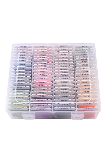 Choice 80 Color 80 Color Embroidery Thread DIY Cotton Multi-Color Embroidery Yarn For Sewing Embroidery Thr