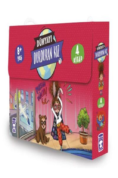 Timaş Çocuk Yayınları Dünyayı Durduran Kız 2 Set 4 Kiitap