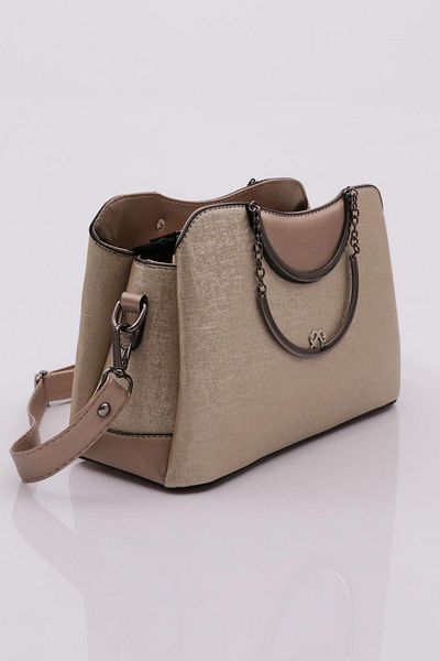 DGN 2745 Gold Taycan Women's Shoulder and Arm Bag