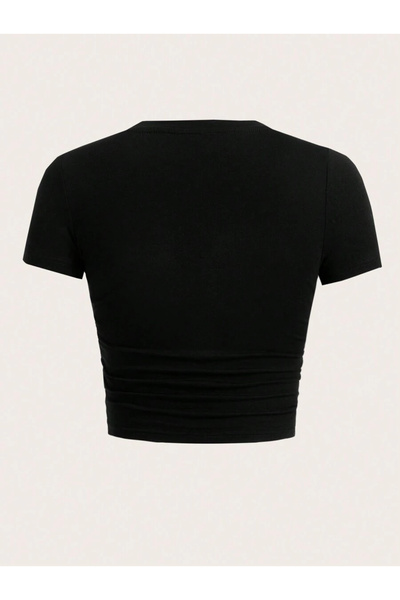 npLStore Ženska bluza LA Štampano Skraćeni kroj
