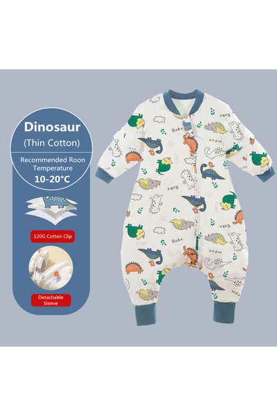 Choice كيس نوم للأطفال بمقاس 90-100 سم على شكل ديناصور 2، بيجامات أطفال كرتون...