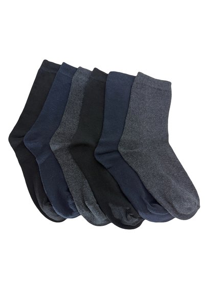 Bamuta Unisex 6-Pack Socks Size 35-41