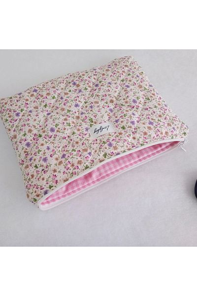 LOVELYBAG Floral print laptop tablet sleeve 10'11