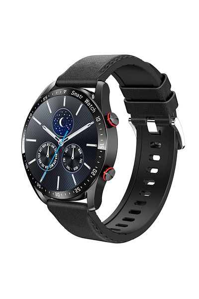 ChiBear belt black ECG+PPG Bluetooth Call Smart Watch Men Laser Health Blood Pressure Fitnes Sports Watches