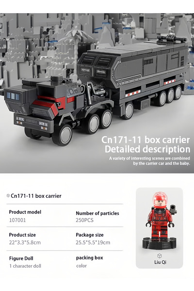 Yelajoy Building block model toys, simulation toy, toy model kits for children over 6 years old,250 pieces