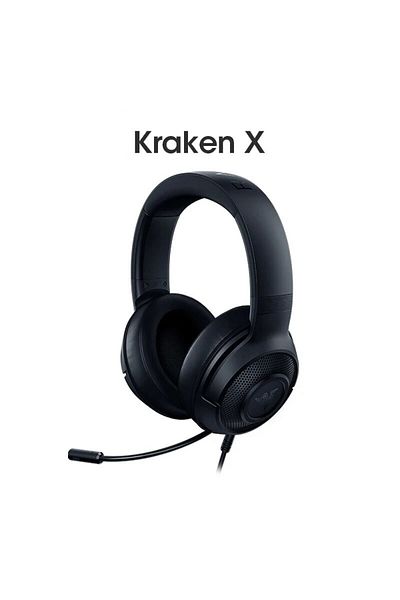 Choice black Razer Kraken X Essential Gaming Headset 7.1 Surround Sound Headphone Bendable Cardioid Microph