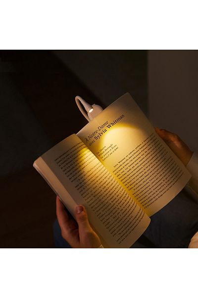 Choice black changeable Mini Book Light Portable Clip Night Lights Usb Charging Led Dimmable Bedroom Eye Pr