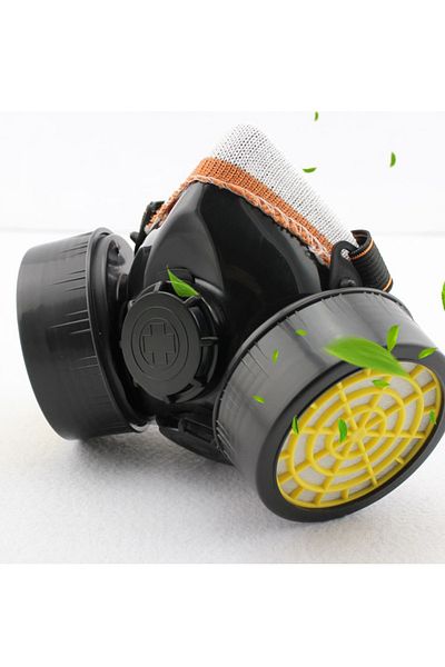 Choice 5012-1 Half Gas Mask Respirator Organic Vapor Chemical Anti Dust Paint Industrial Dual Filters Safet