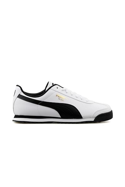 Puma White Unisex Shoes 35357204 Roma Basic