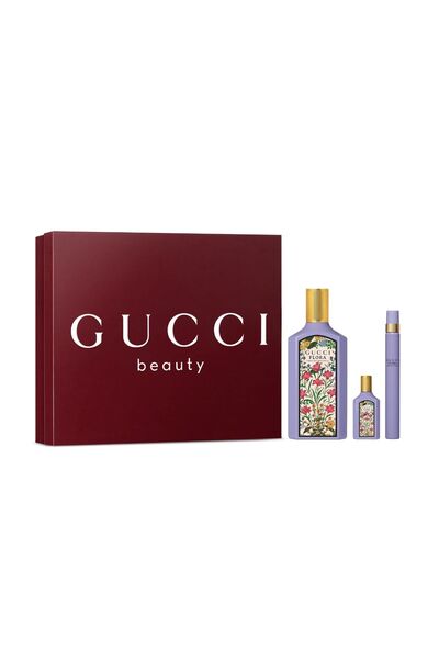 Gucci Flora Gorgeous Magnolia Edp 100 Ml + Edp 10 Ml + Edp 5 Ml