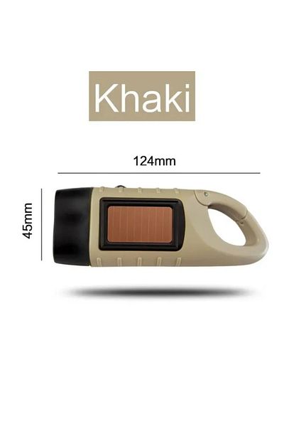 Choice Size A Khaki Usb Rechargeable Led Multifunctional Strong Light Pocket Keychain Flashlight Waterproof