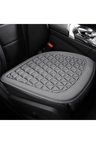 Choice Gray square pad 3D Suspended Car Seat Cushion, Seat Cover With Embossed Pattern Four Seasons Gene