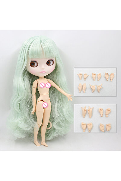 Choice white matte face ICY DBS Blyth doll 1/6 bjd joint body white skin matt...