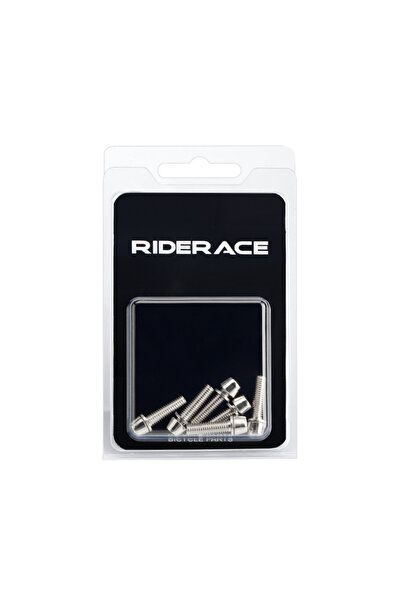 Choice Silver 6pcs/set Bicycle Handlebar Screws Titanium-plated Colorful Stee...