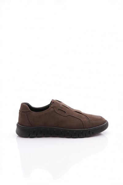 DGN Ανδρικά πάνινα παπούτσια με επίπεδη σόλα Smoke Nubuck 103833616