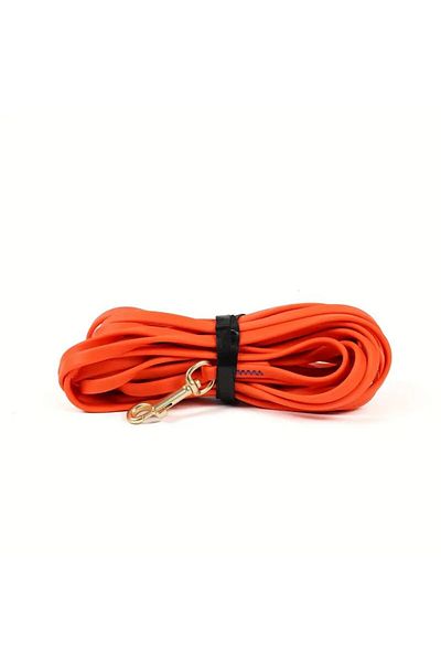 Choice 3m Reddish Orange Dog Leash 3m 6m 9m Long Pvc Pet Leashes Easy To Clean Rope Waterproof Training Lea