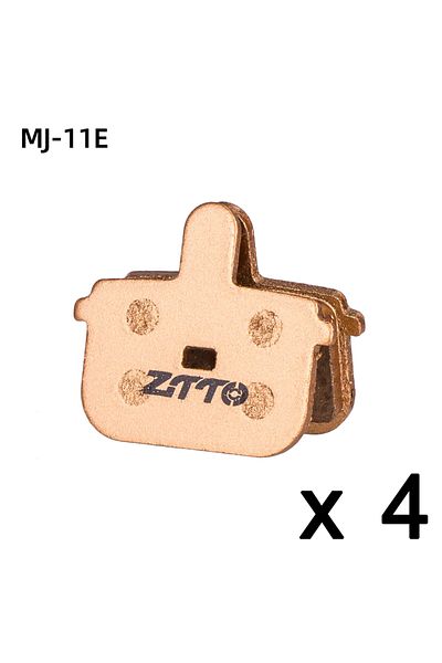 ZTTO MJ-11E 4Pairs ZTTO 4Pairs MTB Full Metal Bike Brake Pads For MT200 M8000 M785 G03TI G04TI Guide Code
