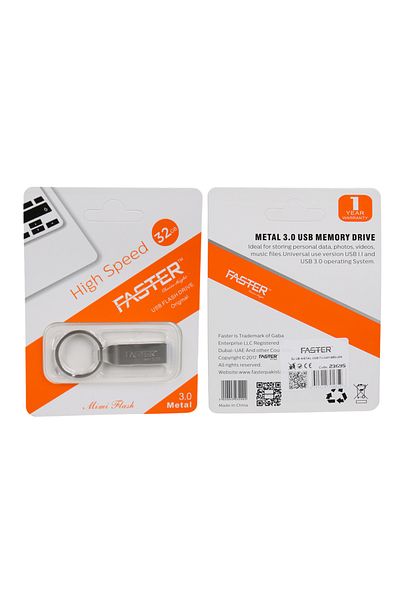 harry 32 Gb Metal Body Flash Memory USB 3.0 Fast Data Transfer USB Flash Driver