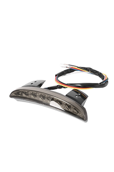 Choice1 دخان دراجة نارية الخلفية حافة الذيل الفرامل LED ضوء الذيل إشارة الانع...