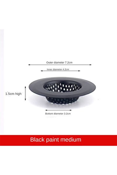 Choice فلتر حوض المطبخ 7 سم، فلتر شبكي من الفولاذ المقاوم للصدأ، فلتر حوض الح...