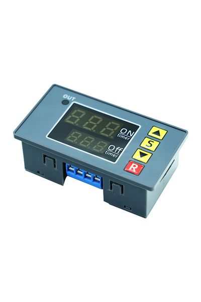 Choice Dc 12v Dc 12v 24v Ac 110 220v Digital Time Delay Relay Module Cycle Delay Timer Red Blue Dual Led Di