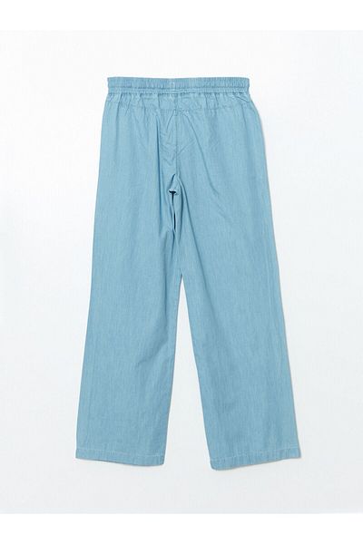 LC Waikiki Pantaloni de damă Wideleg cu talie elastică