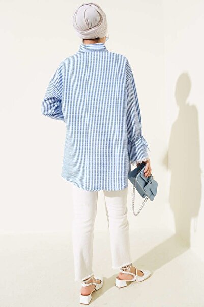 YILMAZBARMAZ Cămașă țesută cu detaliu guipură pentru femei