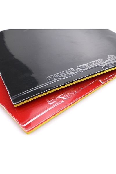 Choice Red and black BOER High Quality Table Tennis Rubber Silver-HE Elastic Training Toresist Ping Pong Ru