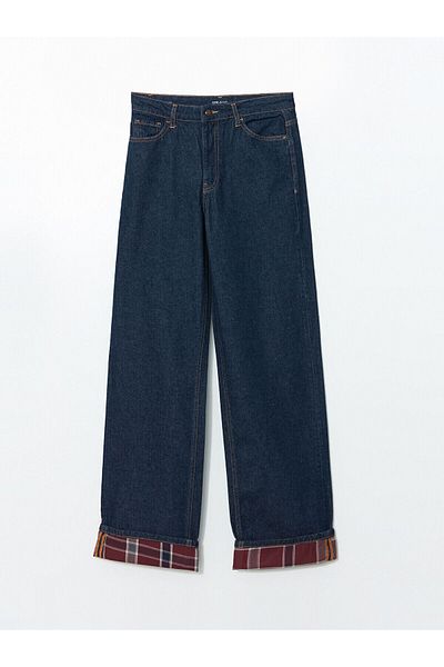 LC Waikiki Pantaloni Jean de damă largi