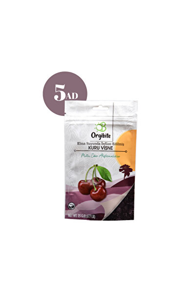 Orgibite Dried Cherry 35 Gr X Set of 5
