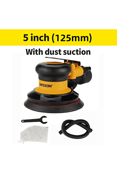 choice2 ماكينة صنفرة مدارية تعمل بالهواء المضغوط مقاس 5 بوصات/6 بوصات من HIFE...