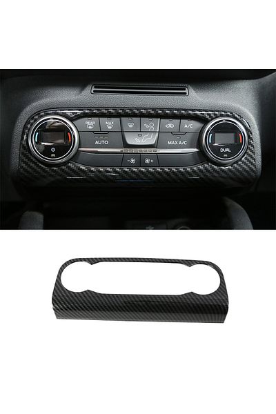 AOSRRUN For Ford Focus 2019 2020 MK4 Interior Air Conditioner Switch Buttons Frame Cover Trim Accessories...