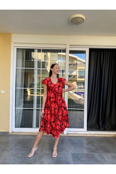 Lunaberry Rochie Bohemian Vintage Swimwear pentru femei Eid 38-46 MĂRIME UNICA Vârste de vară Patchwork din viscoză