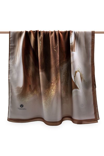 Vissona Luxury Medina Silk Mermanli B Color Color? 75X195 Kn Uncovered Shawl Moss Kre? Dikist T? Fi? It? Dikist