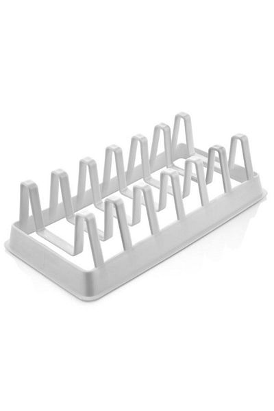 Viyalente Organizer καπακιού κατσαρόλας 4 τεμαχίων - Σχάρα καπακιού κατσαρόλας 6 τμημάτων