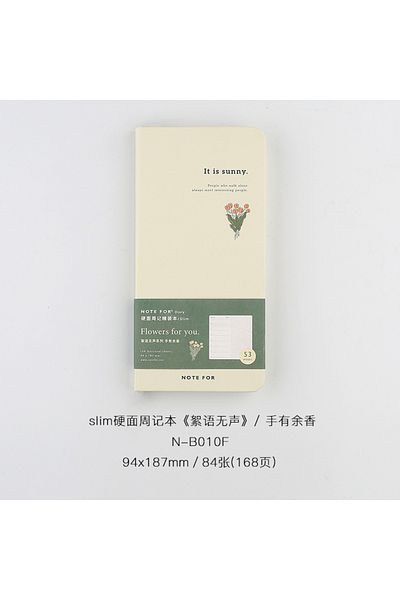 Choice f Weekly Record Book  Retro Slim Weekly Plan Book Notepad Cute Notebook Planner Office & School Sup.