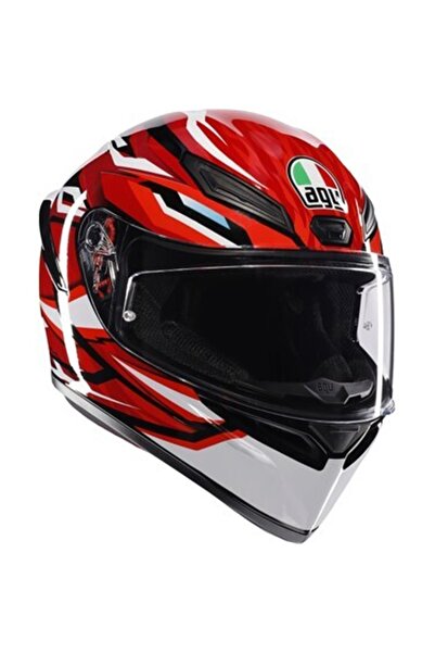 AGV Kask AGV K1 S Lion  Configuration Kapalı Black Red White