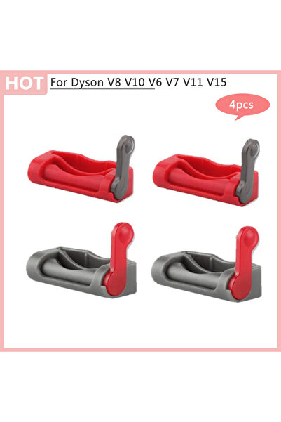 Choice1 مفتاح تشغيل مكنسة كهربائية يدوية رمادية داكنة، مزود بمشبك تثبيت، يتيح...