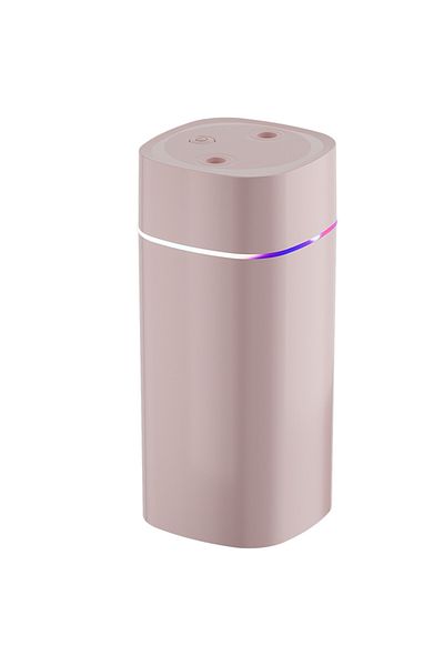 Choice Pink Creative Dual Nozzle Humidifier Desktop Home Bedroom Car Aromatherapy Silent Air Humidification
