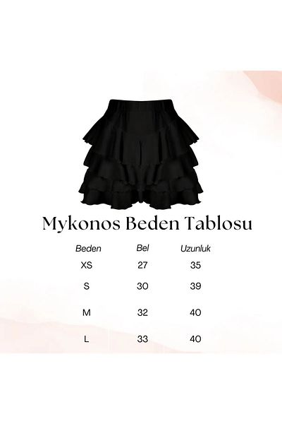 LACASE Fustă albă Mykonos