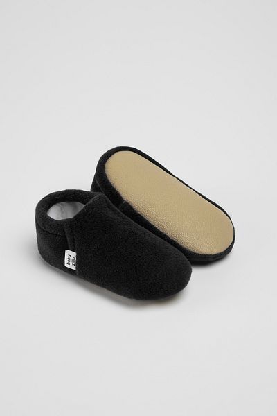 BabyZilla Non-Slip Sole Fleece Baby Booties Organic Cotton Lining, Home Boot Slippers and Nursery Shoes