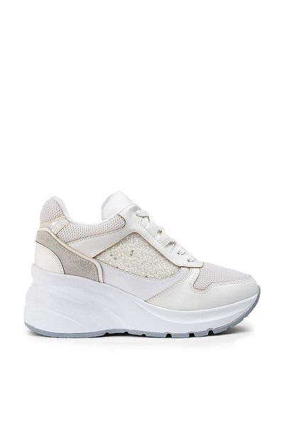 Deery Λευκά Γυναικεία Παπούτσια Sneaker