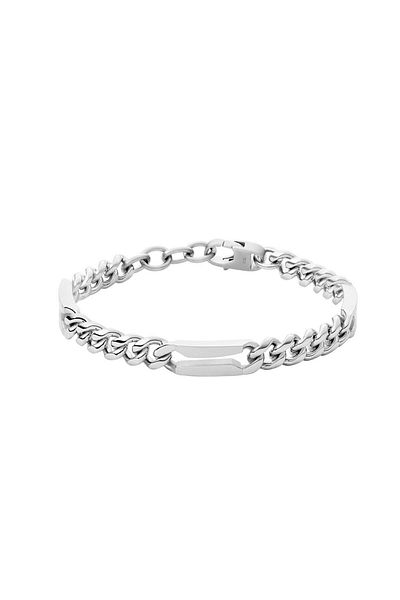 Necati Gün Ars121 Men's Leather Steel Bracelet
